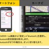 カーナビのモデルごとにBluetooth接続までの手順1