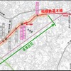 鶴ヶ峰駅付近の平面図。約2.7kmの区間で地下方式による連立事業が行われる。