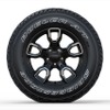 18インチアルミホイール(グロスブラックカラー）＋255/70R18タイヤ