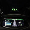 自動運転モードの表示とHUD。