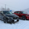 マツダ CX-3・CX-8 雪上試乗