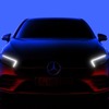 メルセデスベンツAクラス新型のティザーイメージ