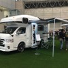 標準装備の内容に注目、ハイエースベースのRVトラスト BoleroV-max…ジャパンキャンピングカーショー2018 画像