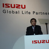 【東京モーターショー07】商用車とディーゼルの性能は世界共通　いすゞ細井社長