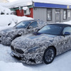 BMW 3シリーズ（奥）とZ4（手前）