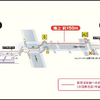 水天宮前～人形町間の徒歩連絡ルート。