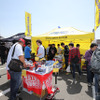 ブースではパーツなどが展示される
