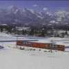 しなの鉄道へ乗り入れる『えちごトキめきリゾート雪月花』。