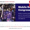 MWC2018の公式サイト