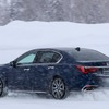 ホンダ レジェンド 新型（マイナーチェンジモデル）で豪雪の鷹栖試験場を走った