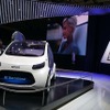 決して目新しくななかったが、注目度は高かった「スマートビジョンEQ fortwo」