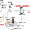 駅構内の安全性向上・駅係員負荷軽減を実現する ロボットを使った実証実験のイメージ