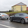 アウディ TTS 改良モデルスクープ写真