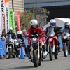 2017年の大阪モーターサイクルショー会場　2018年はさらに広くなる