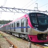 5月5日に「京王線スペシャル電車」として動物園線へ乗り入れる京王5000系。当日は車内で多摩動物公園のスタッフによるトークやクイズ大会が行なわれる。