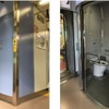 普通車に設けられるトイレのイメージ。バリアフリーに対応している。