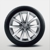 VW ゴルフ TSIコンフォートライン テックエディション 17インチアルミホイール