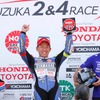 鈴鹿2＆4レースではTeam HRC高橋巧とヤマハファクトリー中須賀克行が激戦を繰り広げた