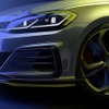 VWゴルフGTI TCR のティザースケッチ