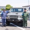 筑波サーキット・カーフェスティバル2018で自衛隊がブース出展（2018年5月5日）