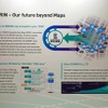 ゼンリンが新たな地図ソリューションとして提案している「ZGM」の解説パネル