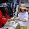 豚汁の配布