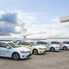 VWと葉山町のコラボレーションによるプロジェクト “e-HAYAMACATION” で提供される電気自動車 e-ゴルフ