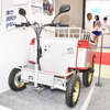 ヤマハモーターエンジニアリング電動式乗用ホースレイヤー（東京国際消防防災展2018）