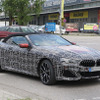 BMW 8シリーズ カブリオレ スクープ写真