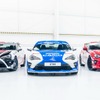 トヨタ GT86（86）の3台のワンオフモデル。過去のルマンマシンがモチーフ