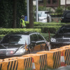 6月12日、宿泊ホテルを出て会談会場に向かう金委員長　(c) Getty Images