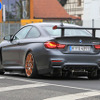 BMW M4 CSL プロトタイプスクープ写真