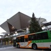 ゆりかもめの国際展示場正門駅の正面にある東京国際展示場。