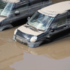 平成30年7月豪雨（7月8日、岡山県倉敷市）　(c) Getty Images