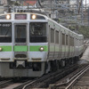 小樽～札幌～新千歳空港間で運行されている快速『エアポート』。写真は721系電車だが、733系電車の車内でも公衆無線LANサービスが開始される。