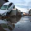 平成30年7月豪雨（7月9日、倉敷市）　(c) Getty Images