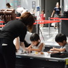 1Fアトリウムでは誰でも観覧可能な展示をおこなった