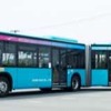 単車バスのほかに導入が予定されている連節バスのイメージ。