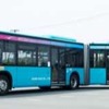 単車バスのほかに導入が予定されている連節バスのイメージ。