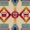 デリカ誕生50周年プレゼントキャンペーンで当たるオリジナルブランケット（写真は拡大図）