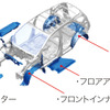 ホンダCR-V新型 吸・遮音材配置図