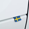 初回輸入版にはボンネットにゴム製のスウェーデン国旗があしらわれていた。