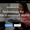 米国シリコンバレーのスタートアップ、「サウンドハウンド」（Sound Hound）の公式サイト