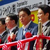 河村たかし名古屋市長（中央）