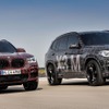 BMW X4M とBMW X3M の開発プロトタイプ車