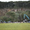 平成30年北海道胆振東部地震（9月8日撮影、北海道厚真町）　(c) Getty Images