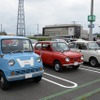 左から、ホンダ『T360』（1966）、スバル『R-2』（1971）、同（1970）