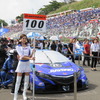 優勝した#100 NSX。