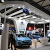 EVS31 スバルブースには、米国向けPHEVのプロトタイプが展示された。