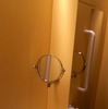 パウダールーム。西武としては初めてとなる女性専用トイレも、パウダールームとともに5号車に設置される。